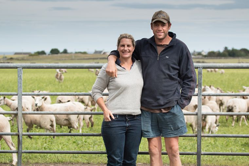 Vic and Jason Ballantyne at Clynelish. Photo credit: Grass Check GB website